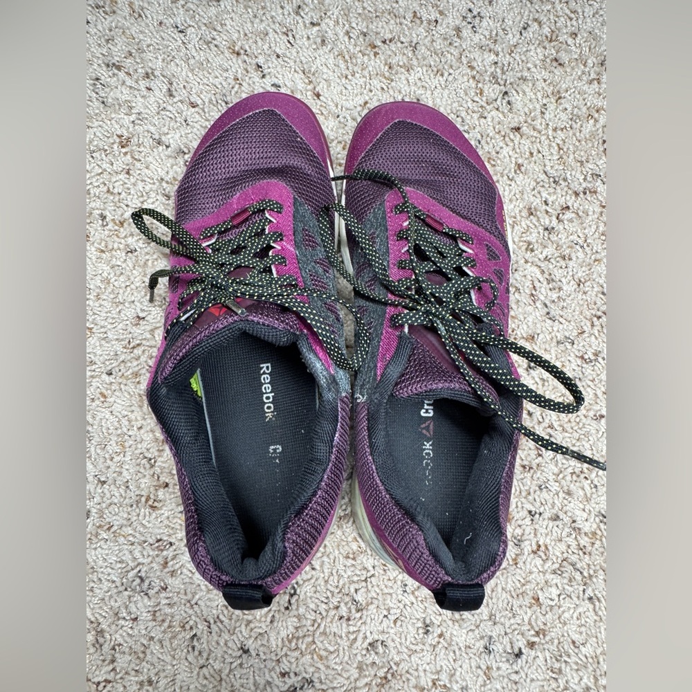 Reebok Crossfit Nano 6.0 Womens Size 8.5 Training Shoes Purple Sneakers AR0488